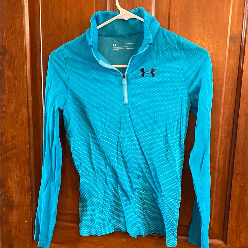 Under Armour Blue Quarter-Zip Pullover